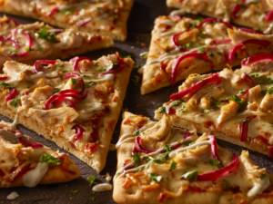 BBQ Chicken Flatbread Pizza