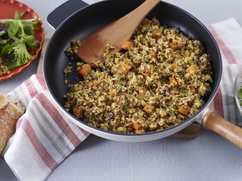 Butternut Squash Quinoa Skillet